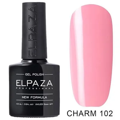 Гель-лак CHARM 102 Розовые грёзы ELPAZA