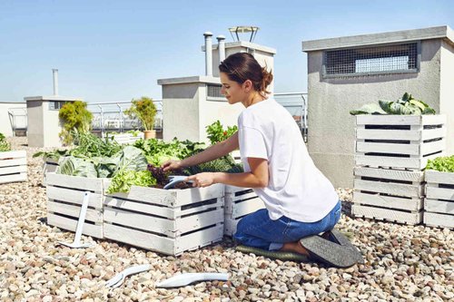 Вилка дла прополки CELLFAST PASTEL синий