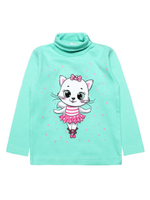 Водолазка д/дев интерлок р.104 ментол (Bonito) BK007D