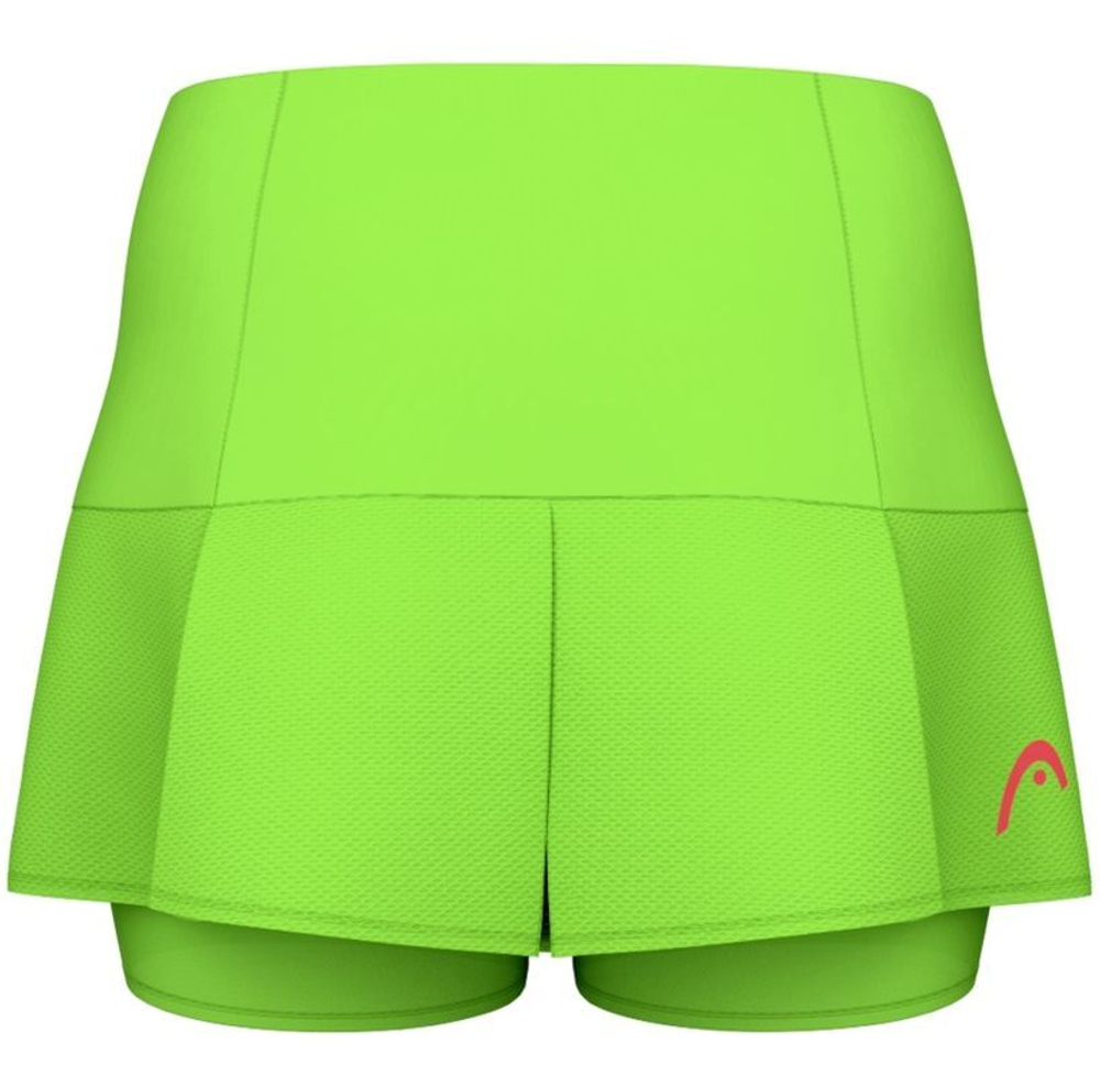 Теннисная юбка Head Performance - зеленый