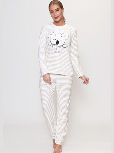 Очаровательный комплект с брюками (Размер: S) (Цвет: белый)