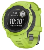 Умные часы Garmin Instinct 2 Solar, лайм (Electric Lime)