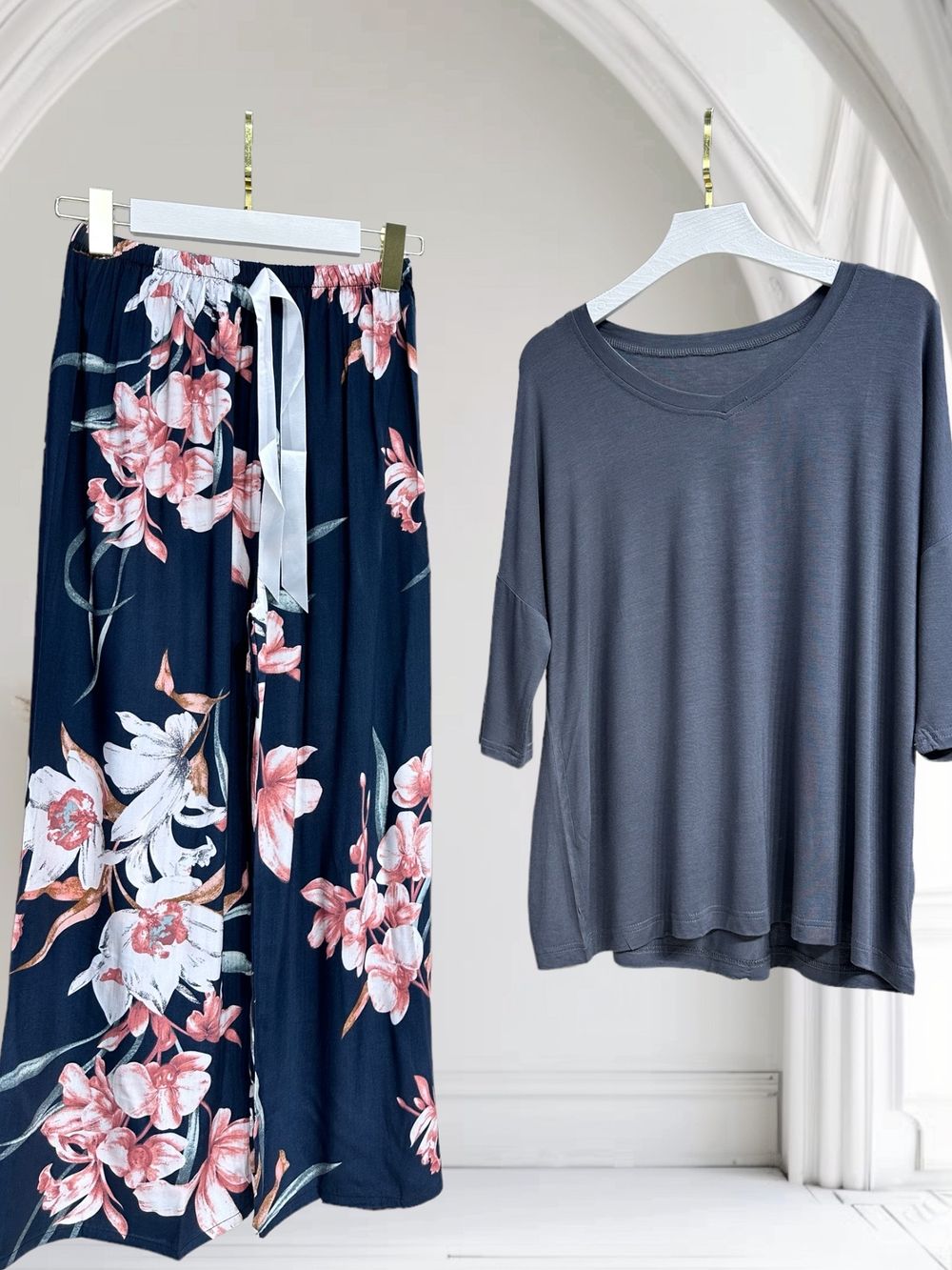 ДО БАМБУК Двойка Штапель Штаны