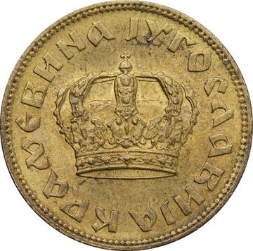 1 динар 1938 Югославия