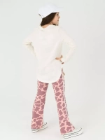 Костюм для девочки лонгслив и брюки клеш