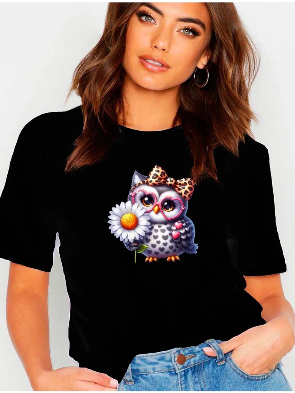 Футболка с совой