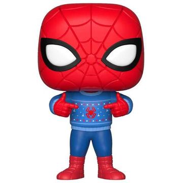 Фигурка Funko POP! Bobble Marvel Holiday Spider-Man w/ Ugly Sweater (397) 33983