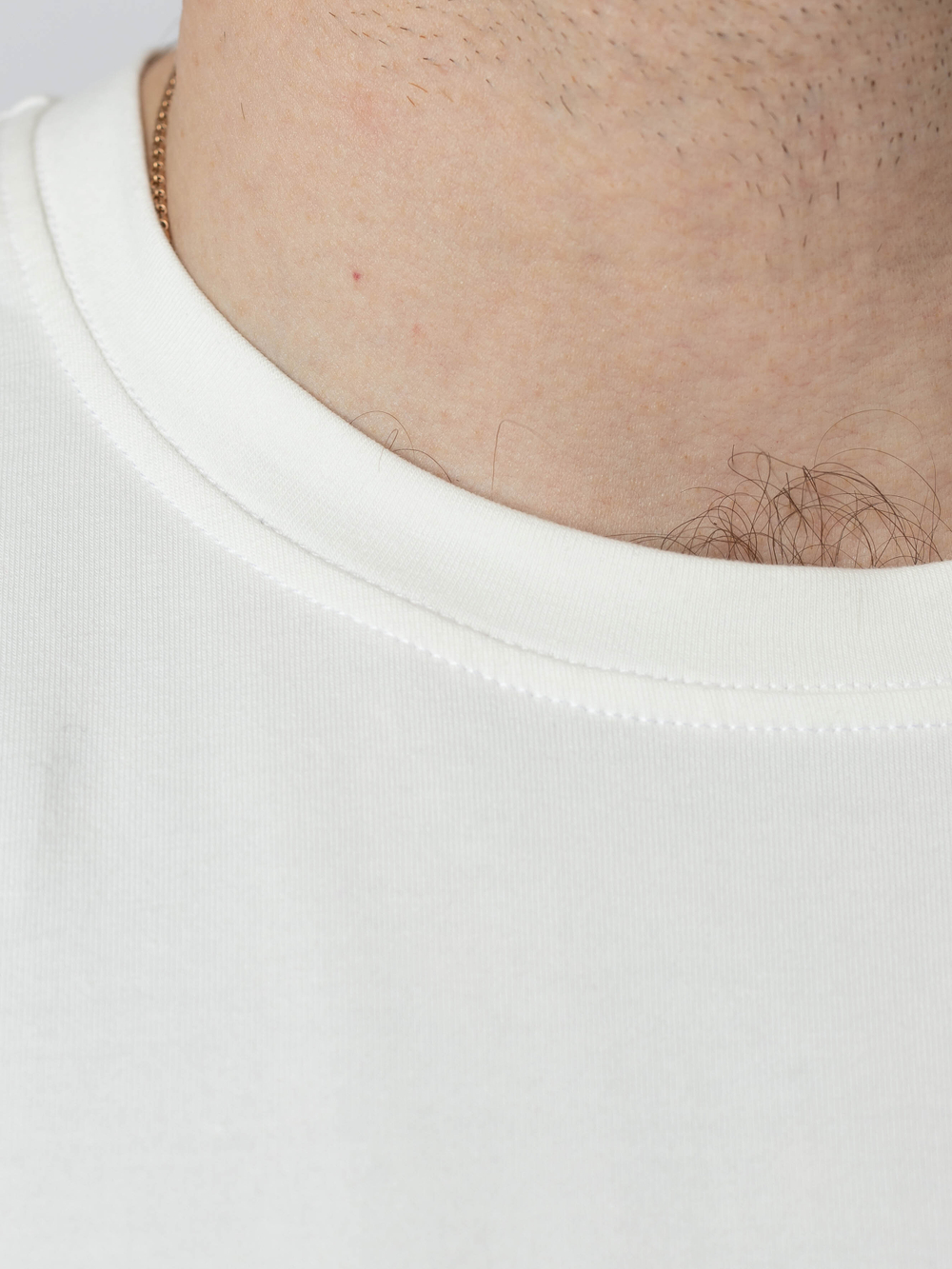 Футболка хлопковая Totemic Clo , базовая, белая