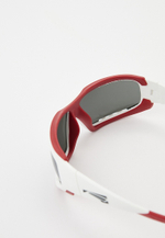 Спортивные очки LiP Typhoon / Gloss White - Red / Zeiss / PA Polarized / Methane Smoke