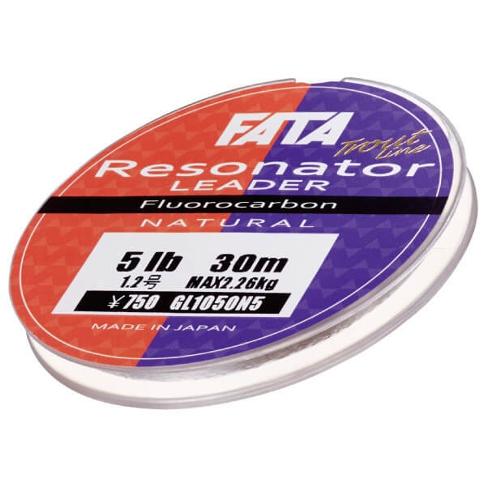 Леска Gosen Fluorocarbon Resonator Leader FC 30m 4 lb(D-1), 1,81кг