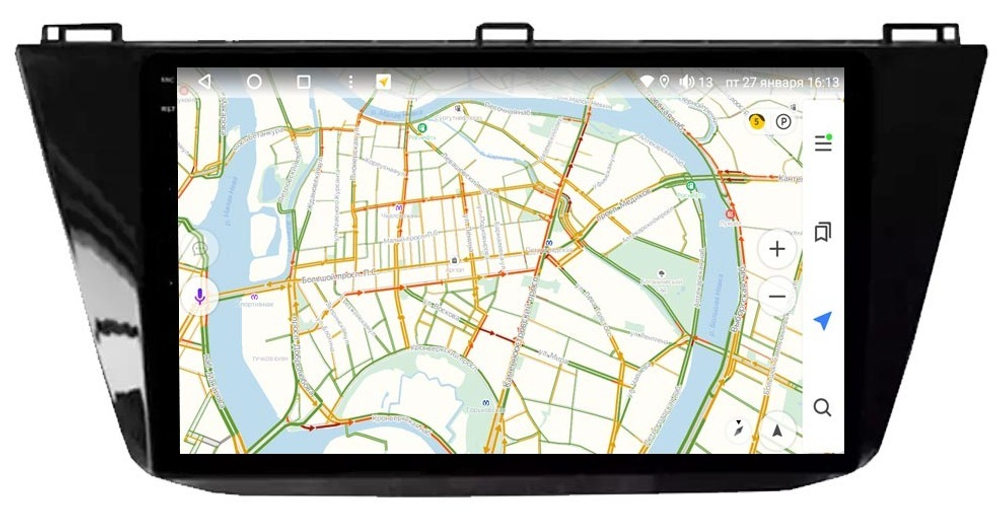 Магнитола для Volkswagen Tiguan 2 2017+ - Vaycar VA81-0731-2K на Android 13, 8-ядер, 2K QLED, ТОП процессор, CarPlay, 4G SIM-слот