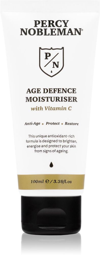 Percy Nobleman увлажняющий антивозрастной крем для кожи с витамином С Age Defence Moisturiser