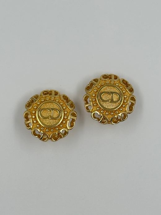 Клипсы Christian Dior