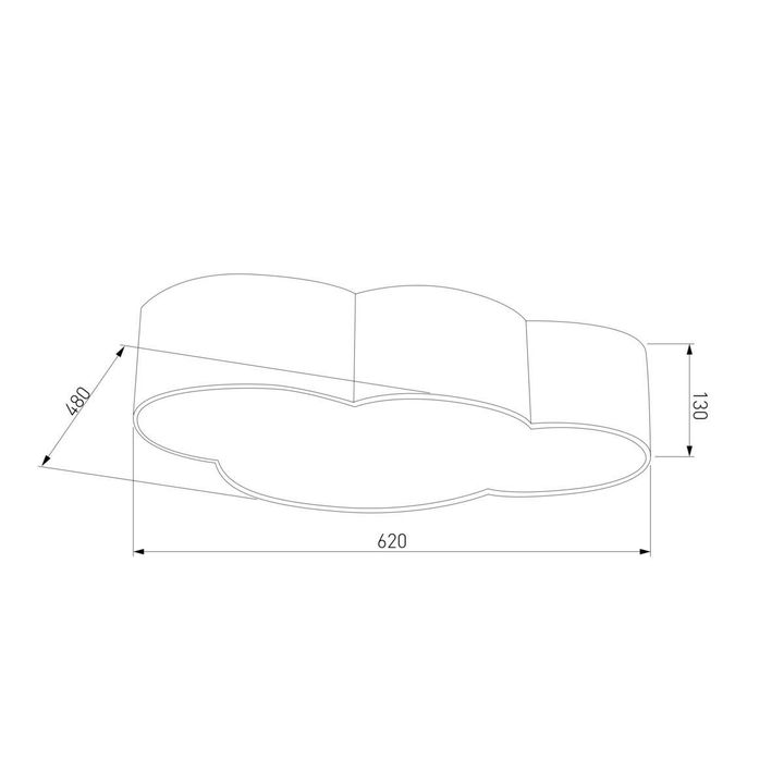 Потолочный светильник TK Lighting 1534 Cloud