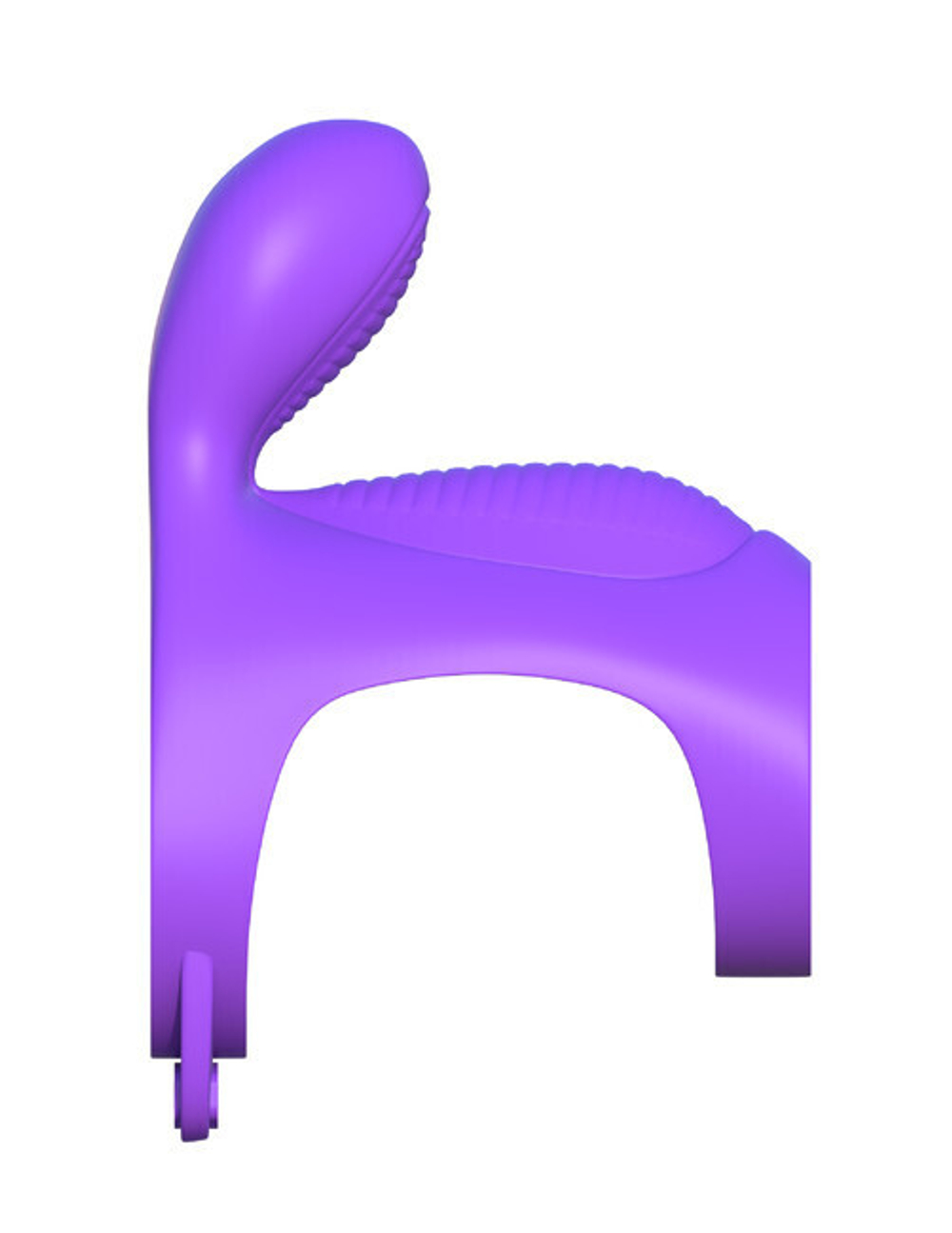 Насадка на пенис с двойной стимуляцией Ultimate Couples Cage (5 режимов) (Цвет: фиолетовый)