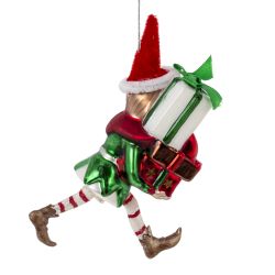 GAEM Украшение новогоднее "Мальчик-эльф", L9 W5 H13 см