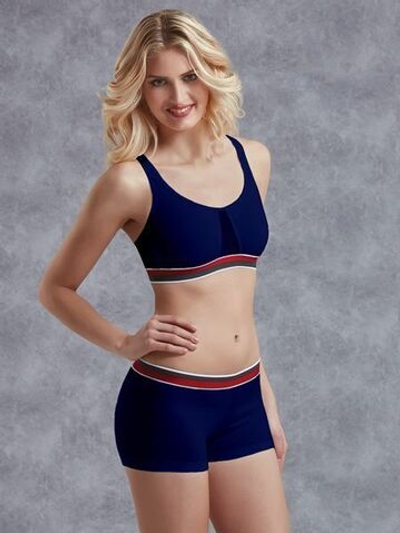 Женские трусы-шортики в спортивном стиле Doreanse Rugby (Размер: M) (Цвет: темно-синий)