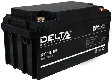 Аккумуляторы Delta DT 1265 - изображение 1 Аккумуляторы Delta DT 1265 - фото 1