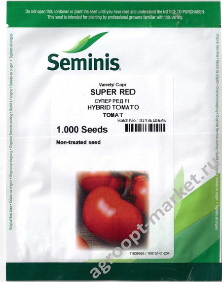 Супер Ред F1 семена томата детерминантного (Seminis / Семинис) – фото 2