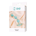 Мятные анальные шарики на сцепке 15см ToyFa ToDo Triplex 357040