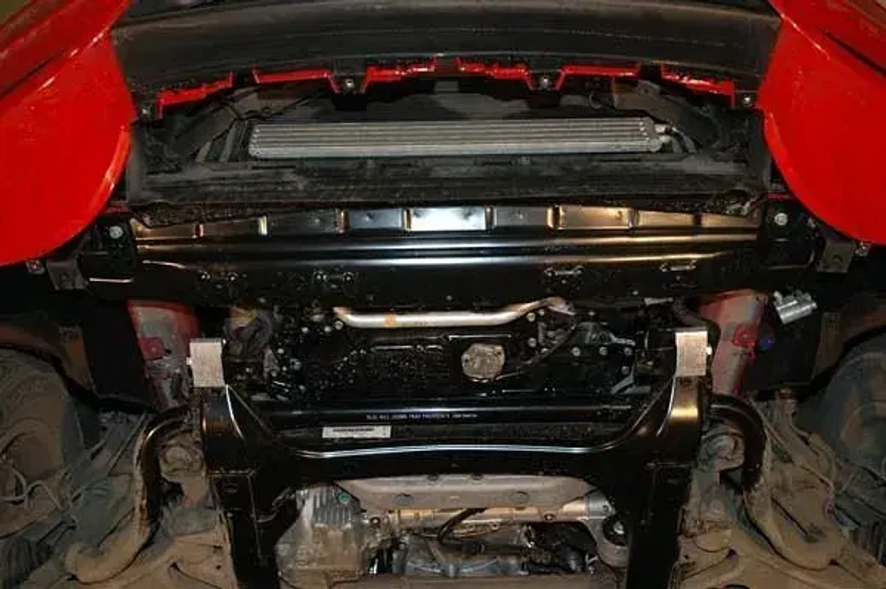 Защита картера Sheriff для Audi Q7 I (4L) 2005-2015 арт.02.1068