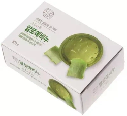 Мыло для лица и тела с алоэ вера Mukunghwa Fresh Aloe Soap