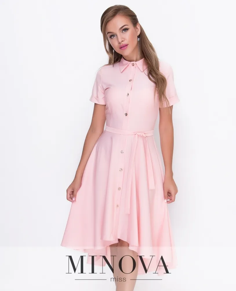 Платье 8572-1-пудра Minova