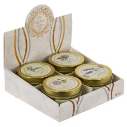 GAEM Свеча ароматическая (блок микс 4шт), D 6 см, L6 W6 H4 см, 4в.