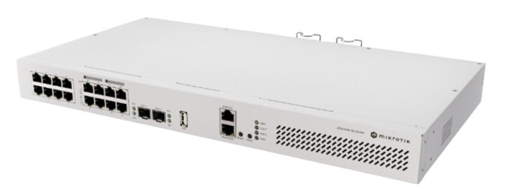 Коммутатор Mikrotik CRS418-8P-8G-2S+RM