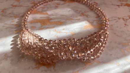 Колье РОЗОВЫЕ ГРЕЗЫ