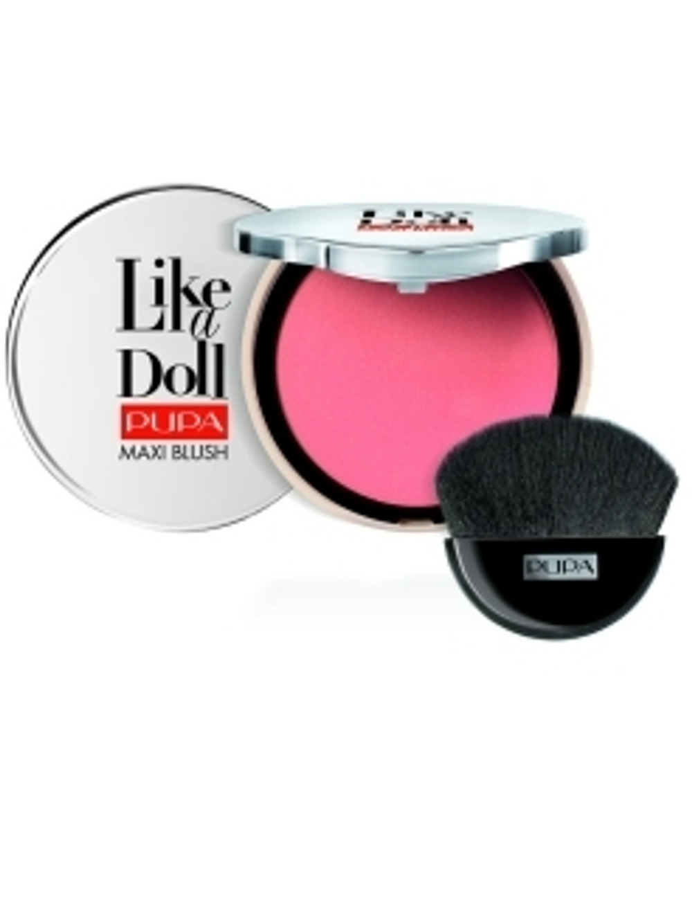 Pupa Тестер Румяна Like A Doll Maxi Blush, компактные, тон №203, Интенсивный оранжевый