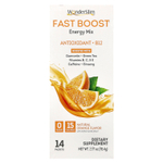 WonderSlim, Fast Boost, смесь для повышения уровня энергии, натуральный апельсин, 14 пакетиков по 5,6 г