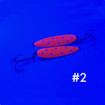 Блесна (пилькер) ЖОР "Алтынка" цветная с тройником (50мм, 11гр), Латунь