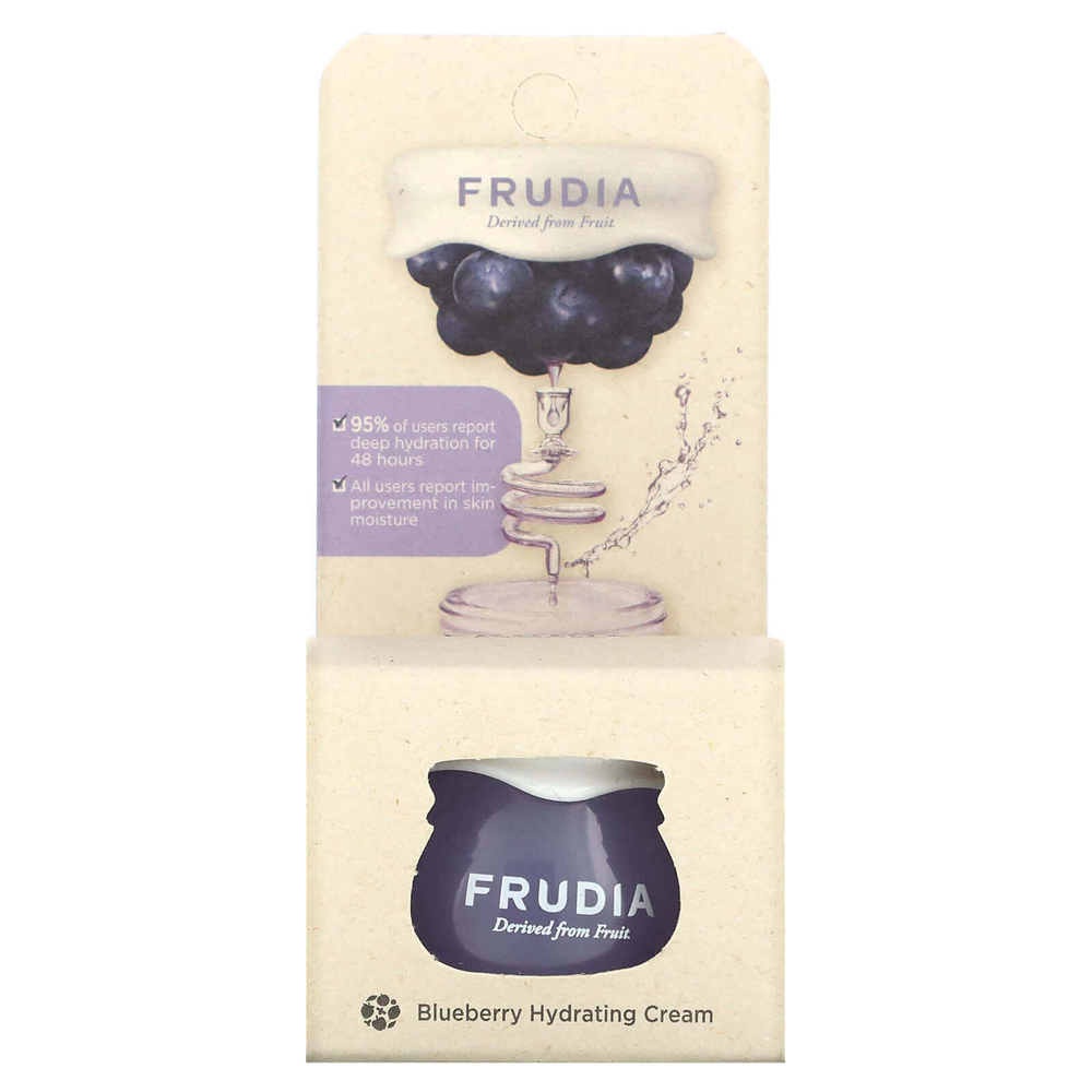 Frudia, увлажняющий крем с голубикой, 10 г (0,35 унции)