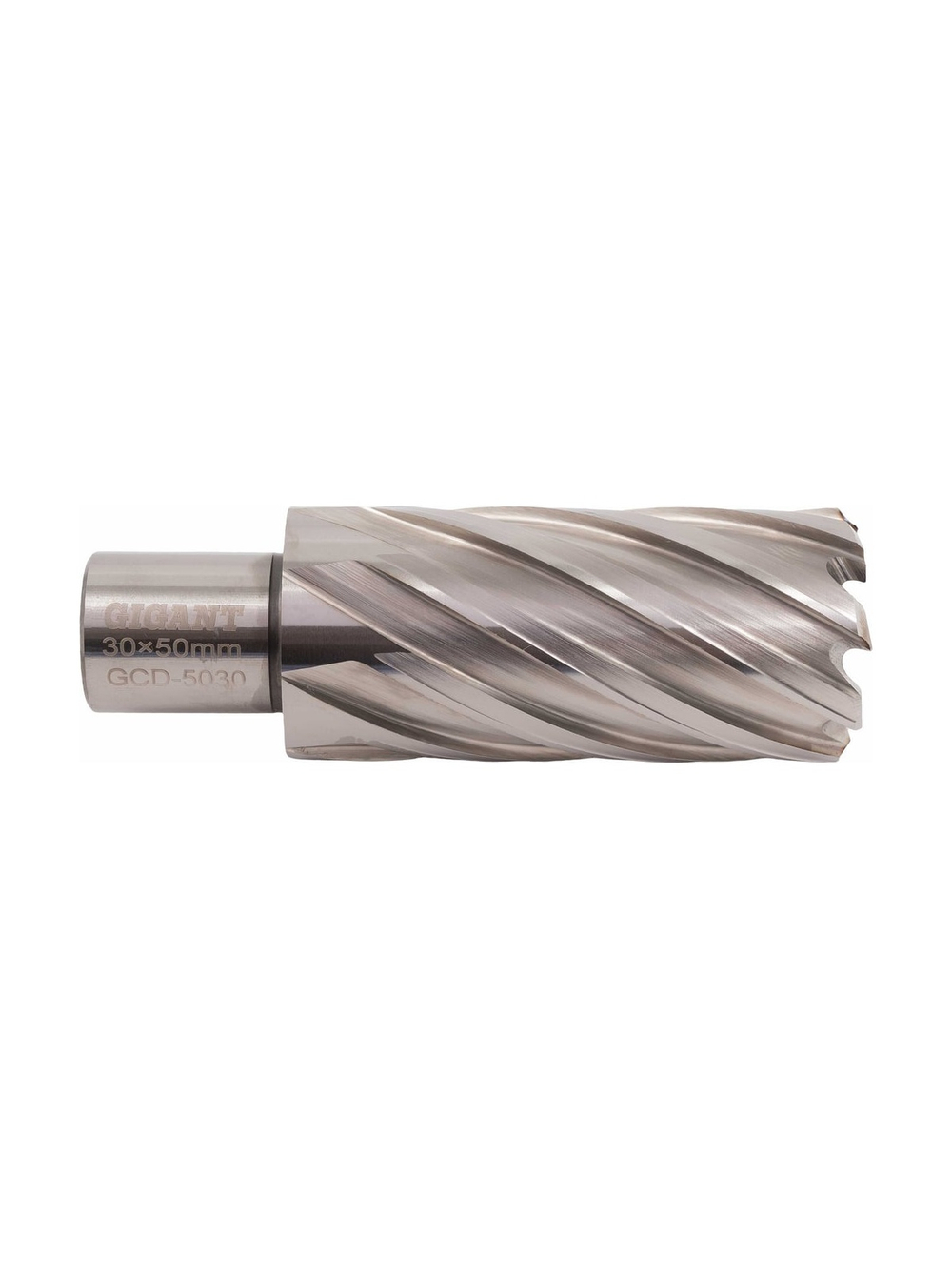 Сверло корончатое HSS, L=50 мм, d=30 мм Gigant GCD-5030