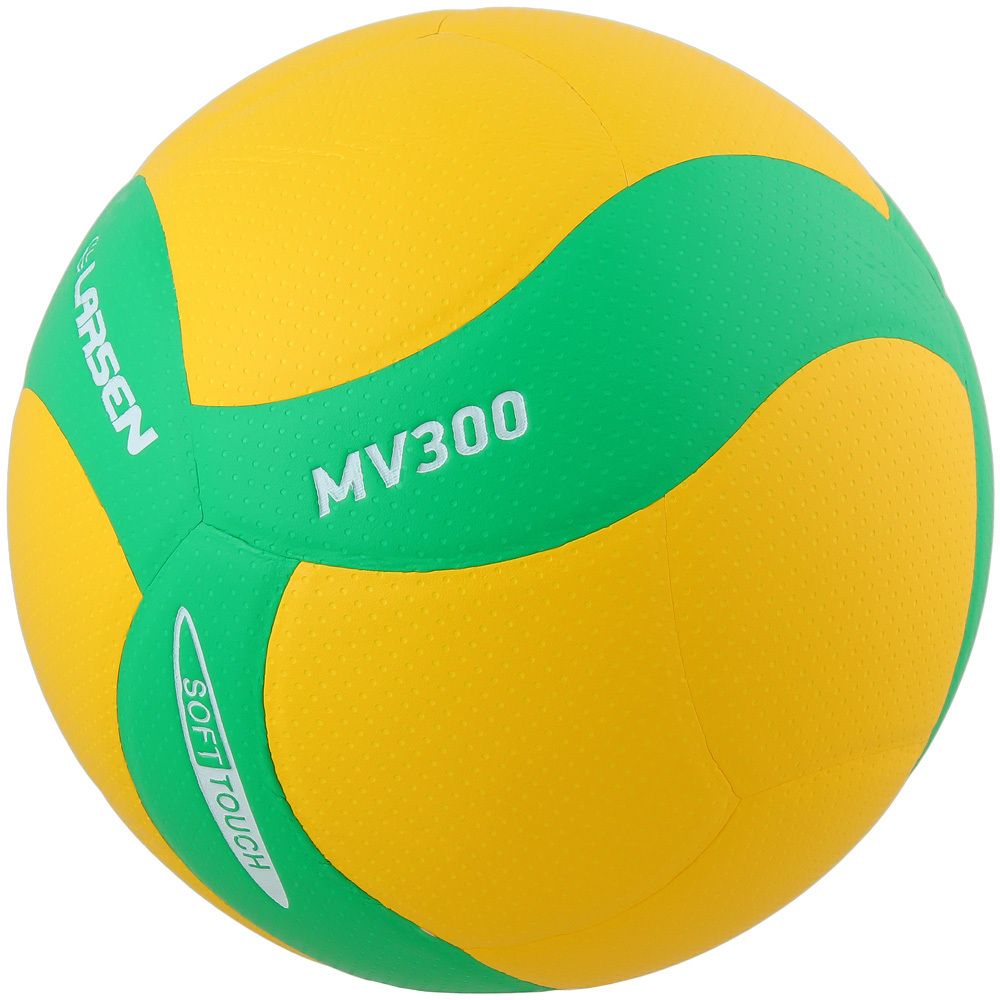 Мяч волейбольный Larsen MV300 желтый/зеленый