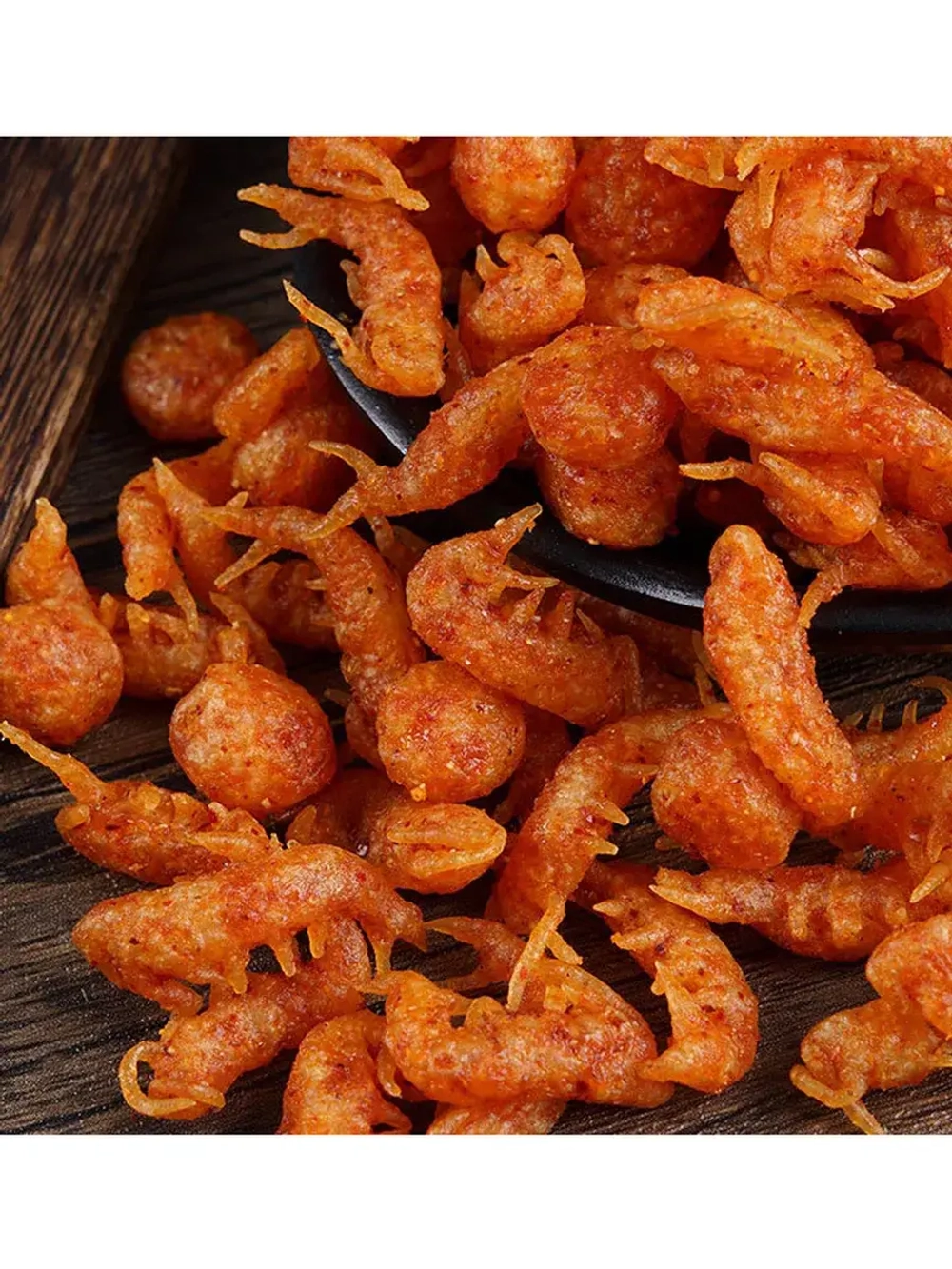 Снеки острые со вкусом Омара и Креветок ассорти 30 шт