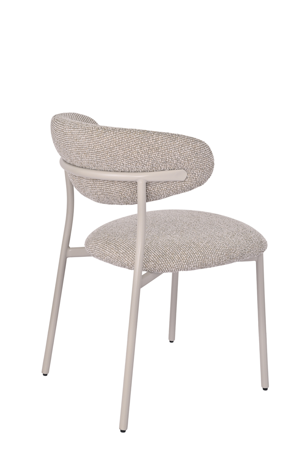 Стул обеденный Ayla бежево-зеленый кремовые ножки 2 шт.