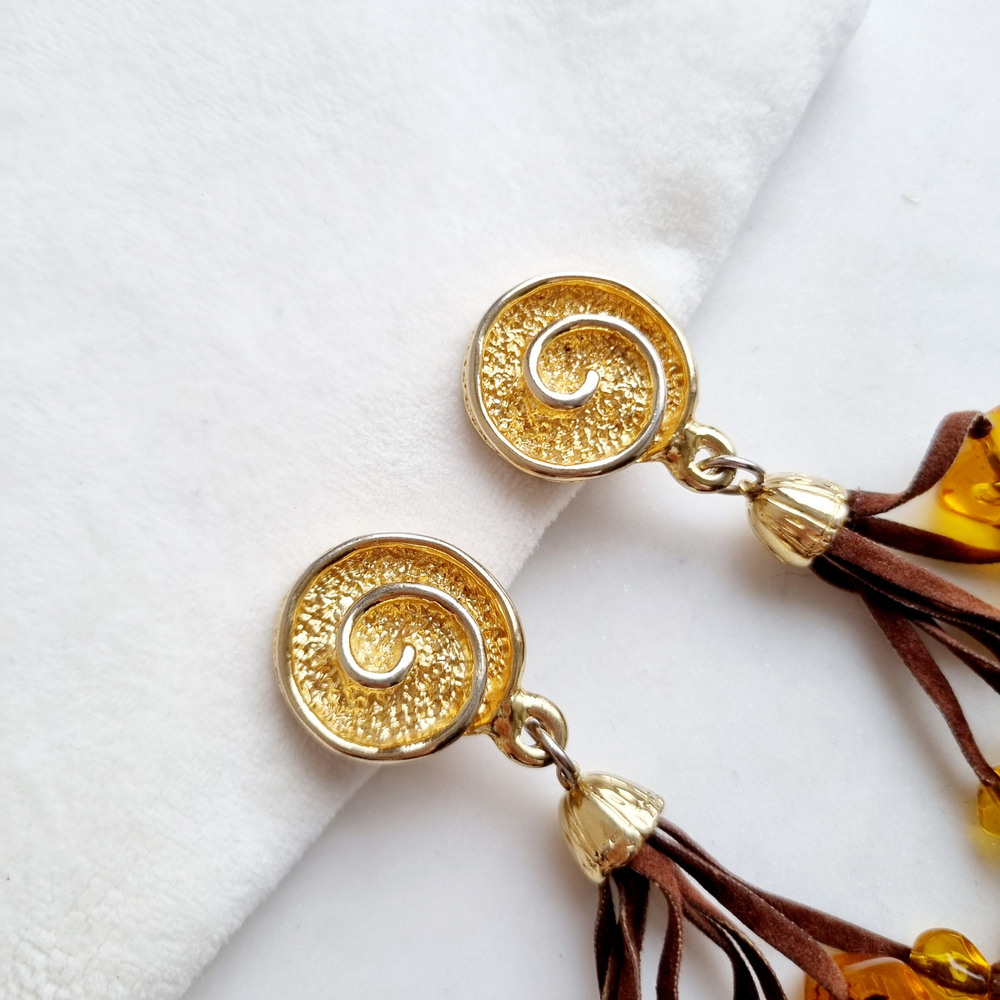 Клипсы с всякими бусинами