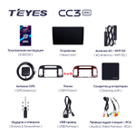 Teyes CC3 2K 9"для Toyota Camry 2001-2006