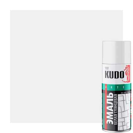 Эмаль универсальная белая глянцевая