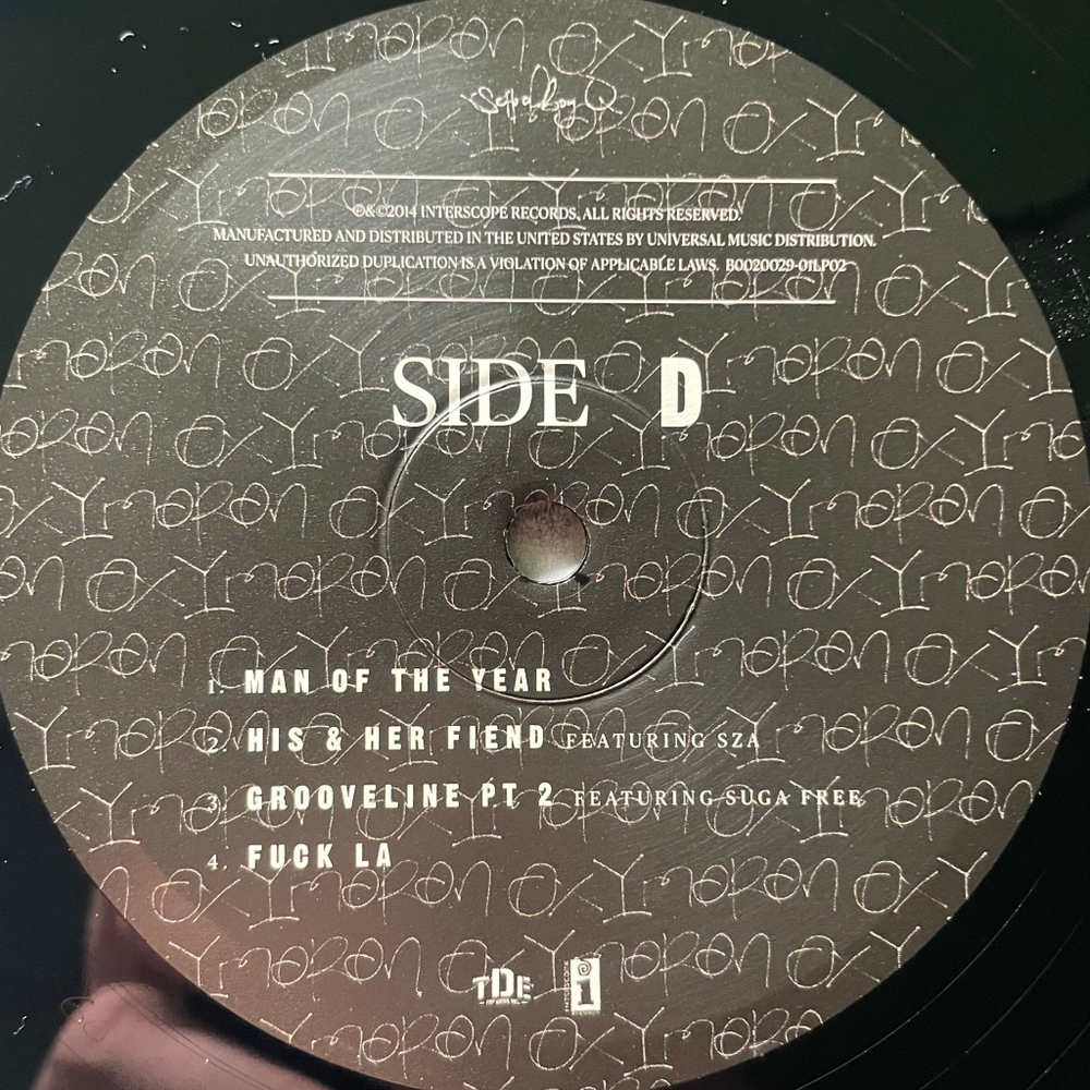 Schoolboy Q ‎– Oxymoron 2LP (США 2023г.)