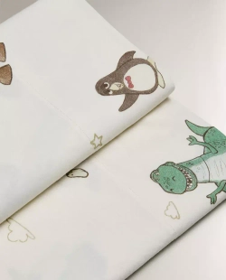 ZARA HOME ДЕТСКАЯ ВЕРХНЯЯ ПРОСТЫНЯ TOY STORY ©DISNEY, РАЗНОЦВЕТНЫЙ