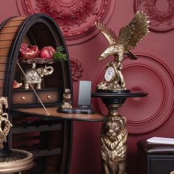 Часы настольные Орел Бронза