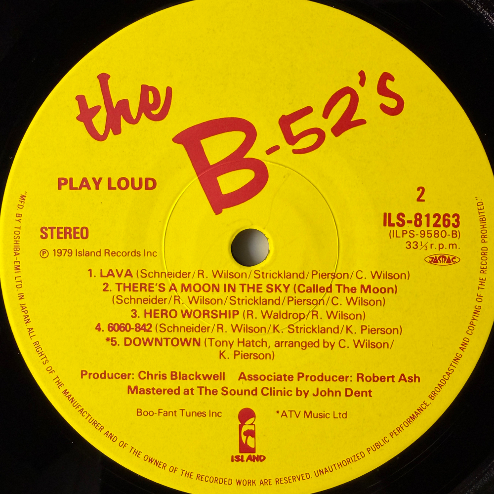 The B-52's ‎– The B-52's (Япония 1979г.)