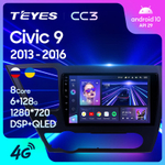 Teyes CC3 9" для Honda Civic 9 2013-2016