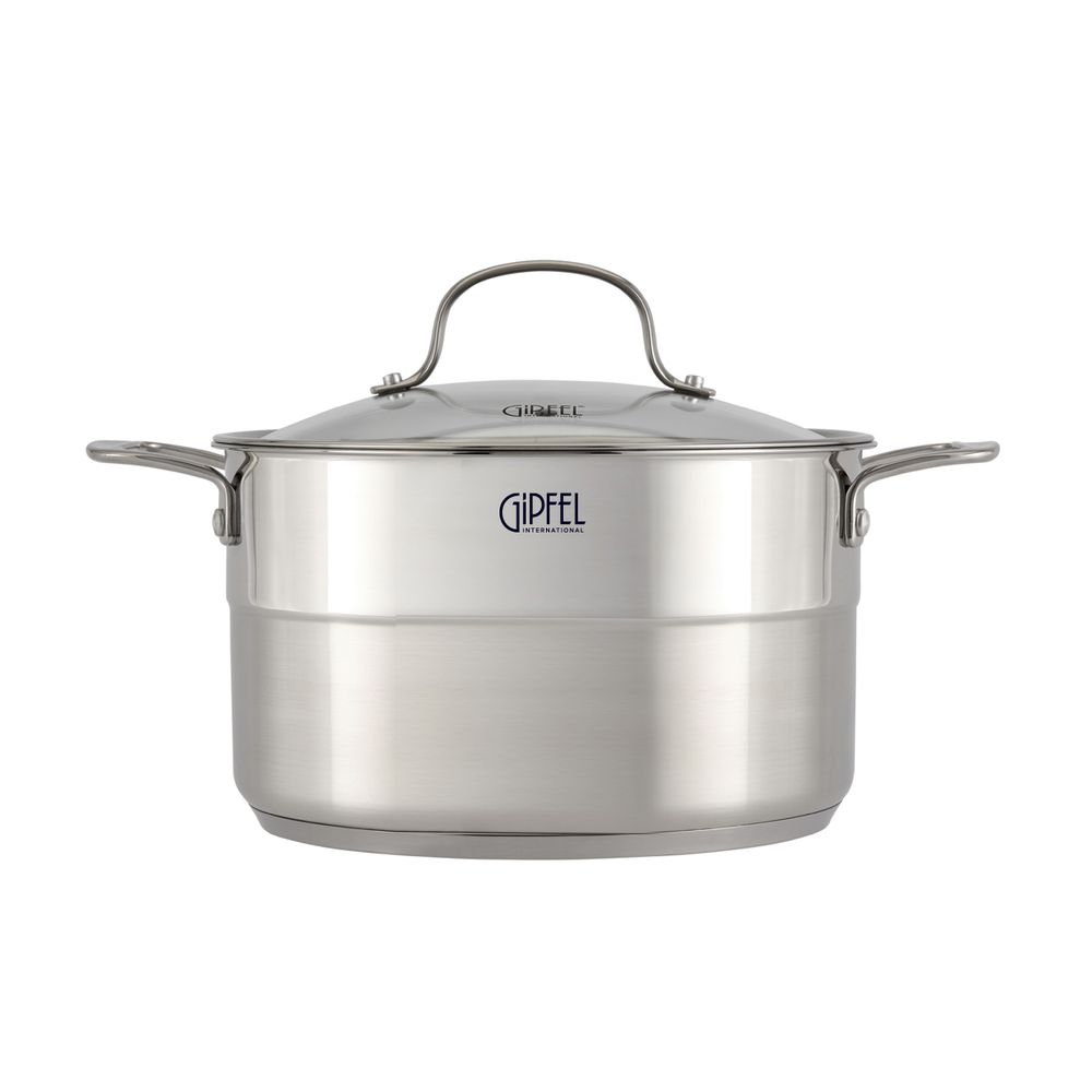 Кастрюля из нержавеющей стали Gipfel Gala 1275 24 см/6 л