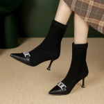 Safiya Fabric Ankle Boots 7.7cm Women"s