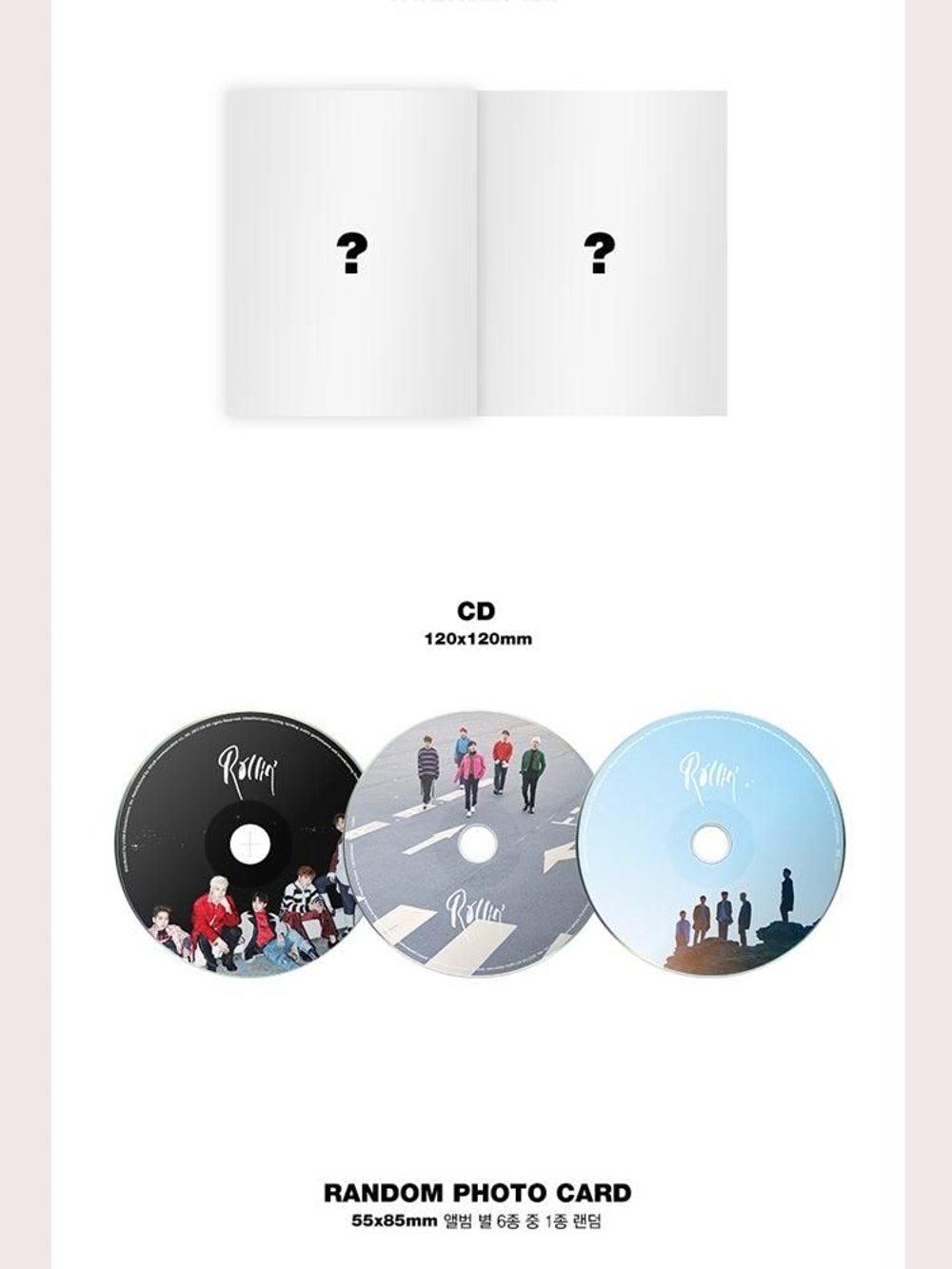 Альбом B1A4 - Rollin' 7th Mini Album 3 Version SET