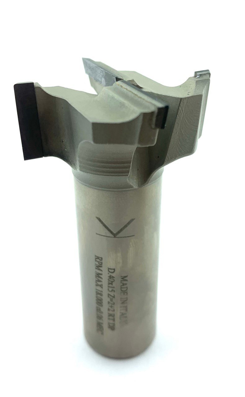 PCD калибровочная фреза D.40x15 S.20х50 Z=2+2 H=4 RH